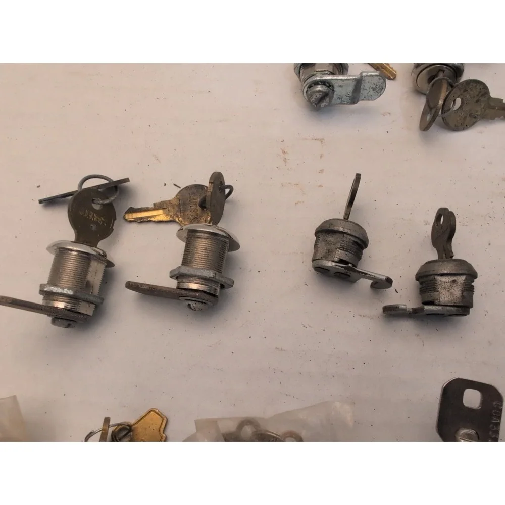 Log Of 33 Vtg Arcade Cabinet Desk Locks w Keys Hudson Fort Lock Rocket Chicago +